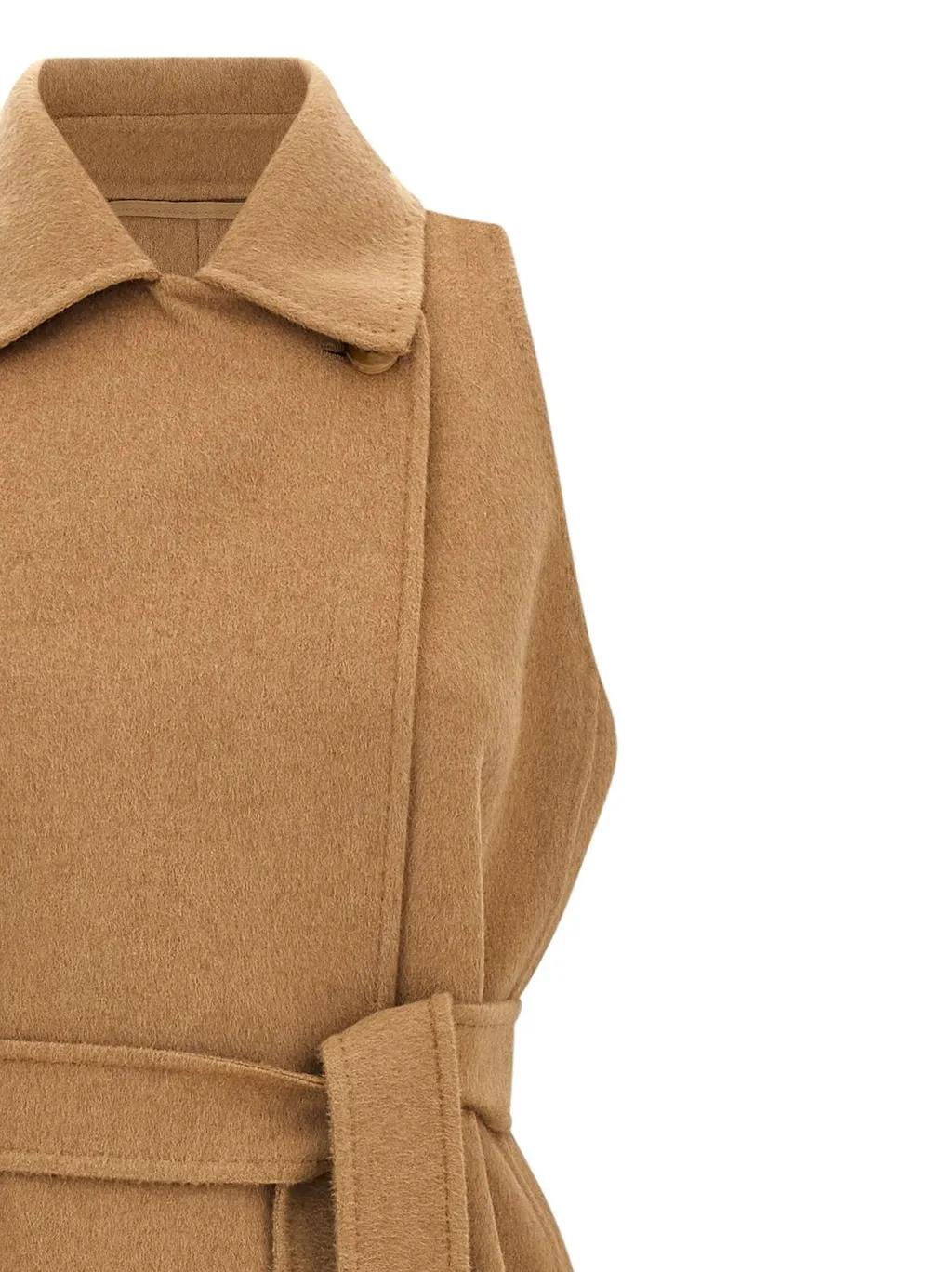 Max Mara Berlina1234 Belted Sleeveless Coat
