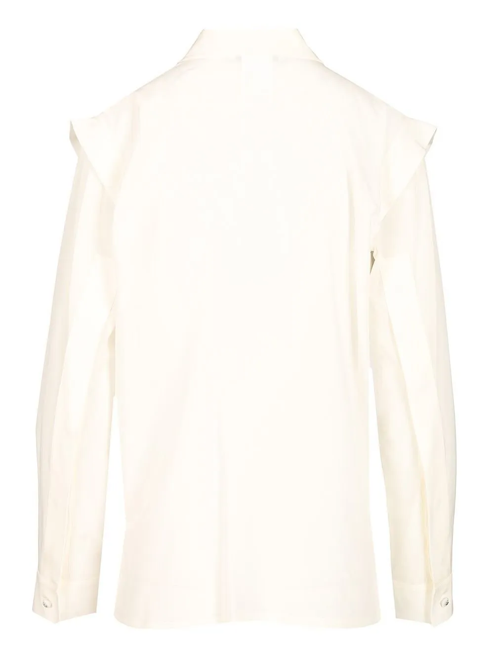 Max Mara CrÊPe De Chine Long-Sleeved Shirt