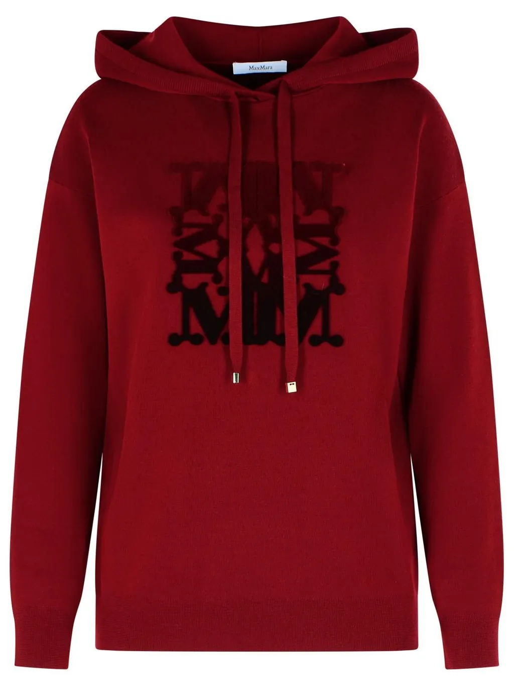 Max Mara Taddeo Drawstring Knitted Hoodie