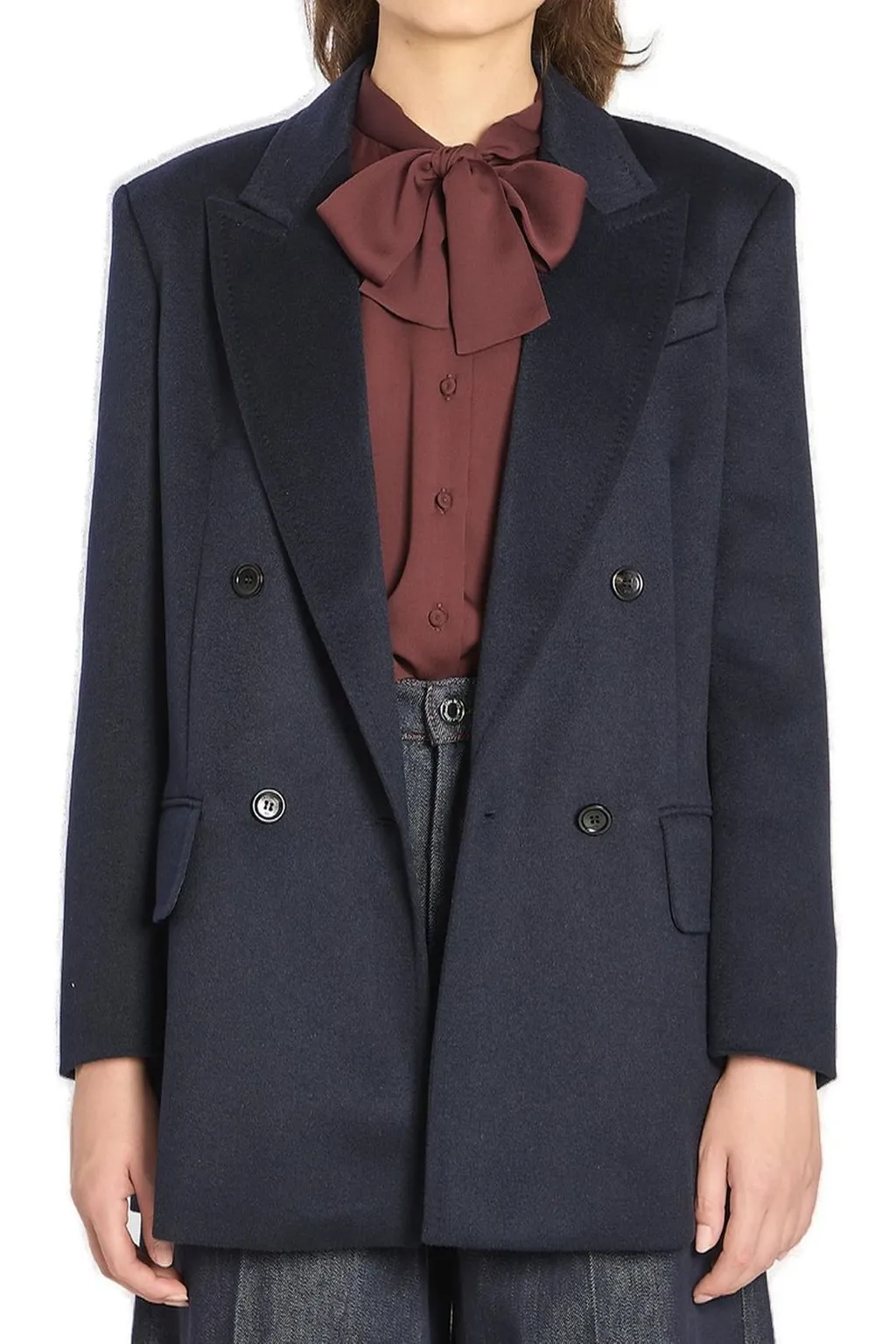 Max Mara Olimpia Double-Breasted Blazer