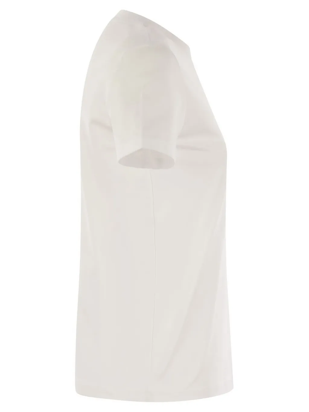 Max Mara Acacia Straight Hem Crewneck T-Shirt