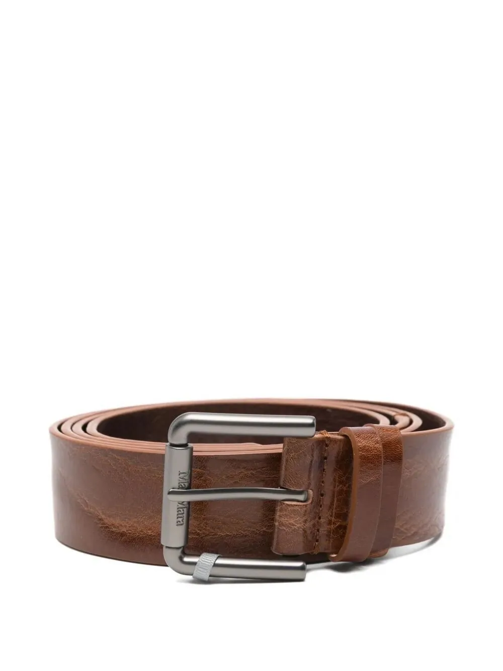 Max Mara Logo-Engraved Buckle Belt