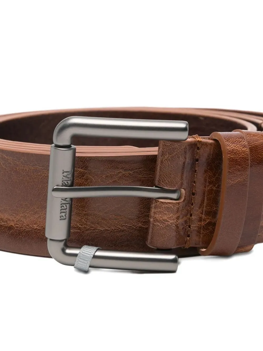Max Mara Logo-Engraved Buckle Belt