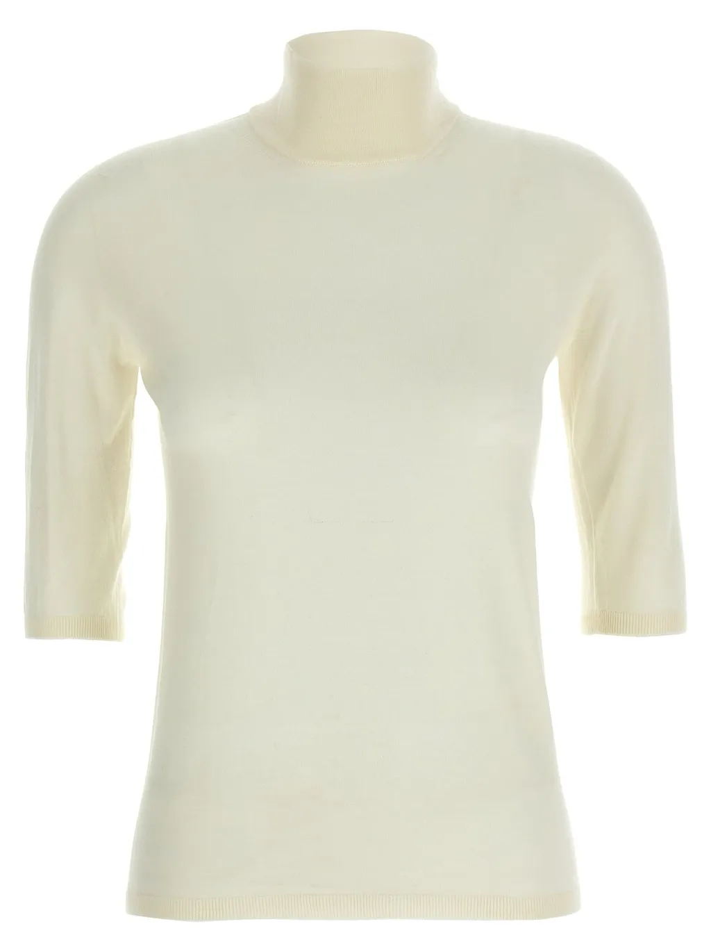 Max Mara Cecina High Neck Half-Sleeved Jumper
