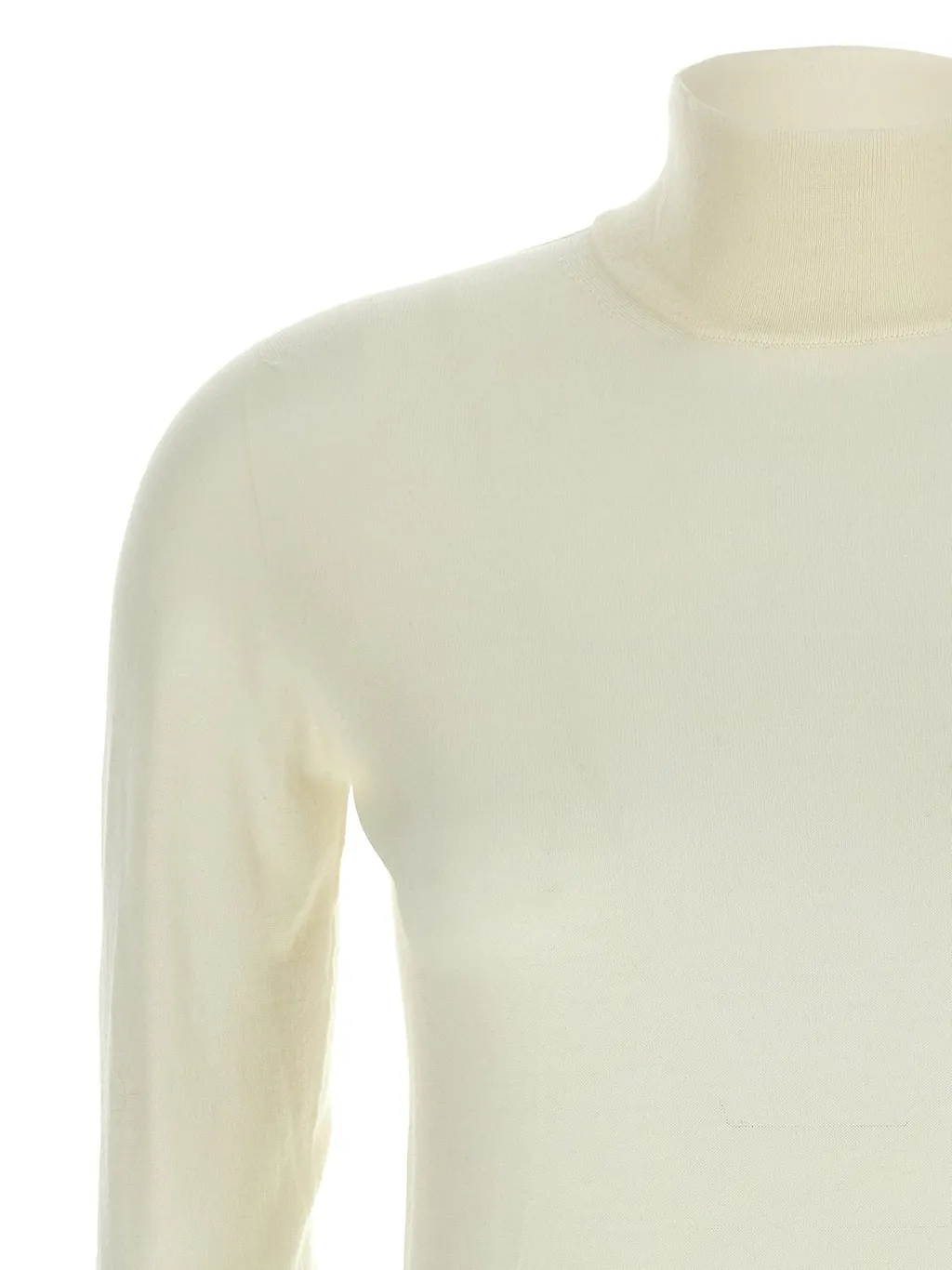Max Mara Cecina High Neck Half-Sleeved Jumper