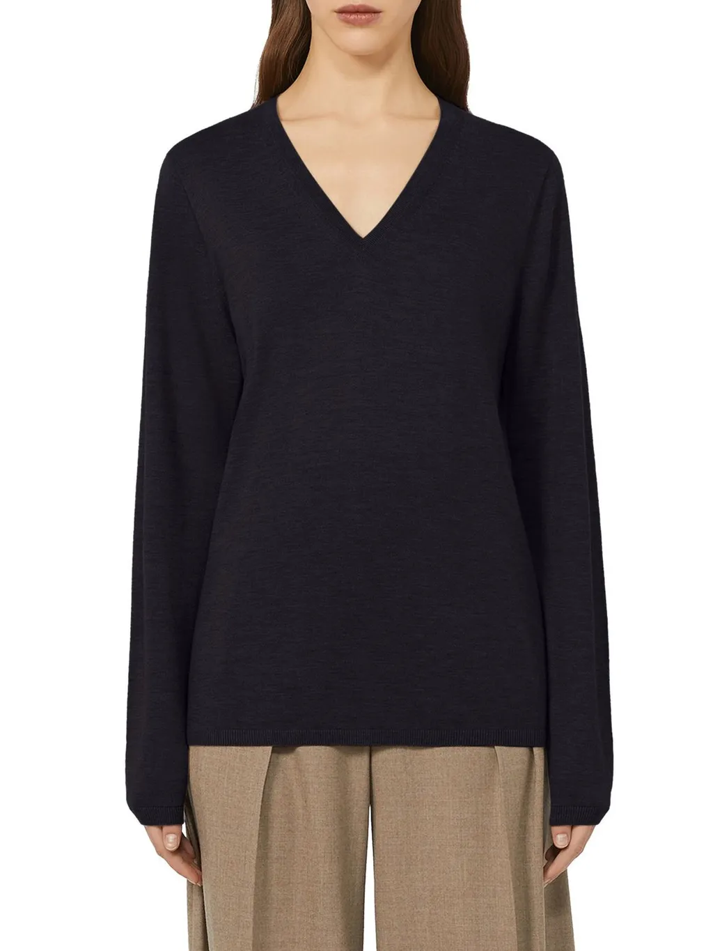 Max Mara Lince V-Neck Knitted Jumper