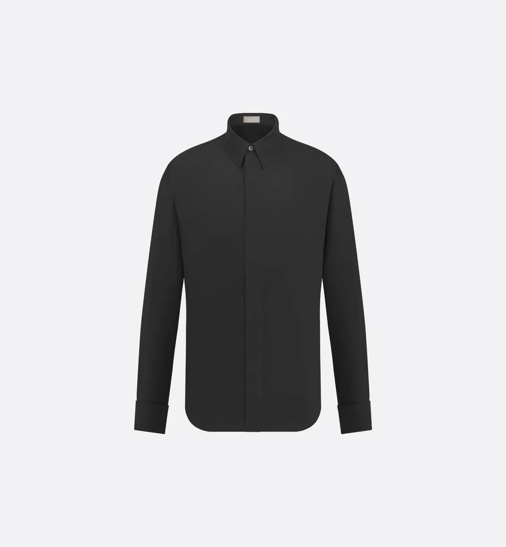 Cannage Shirt With French Cuffs