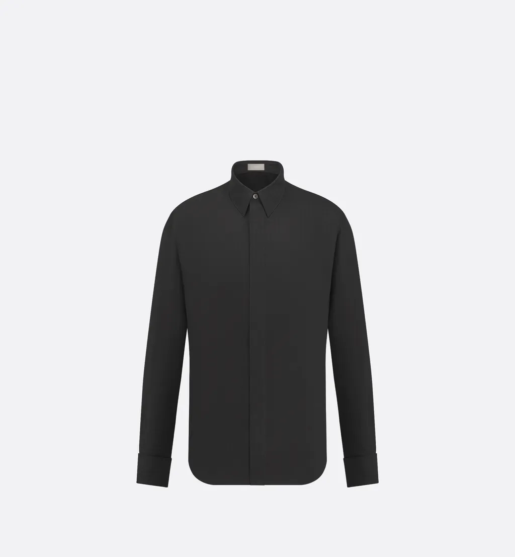 Cannage Shirt With French Cuffs