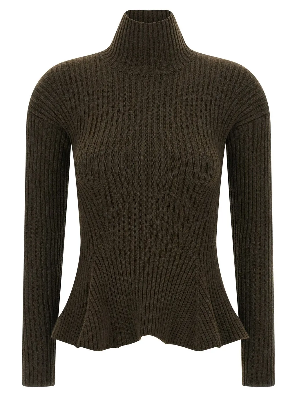 Max Mara Bolsena Turtleneck Peplem Jumper