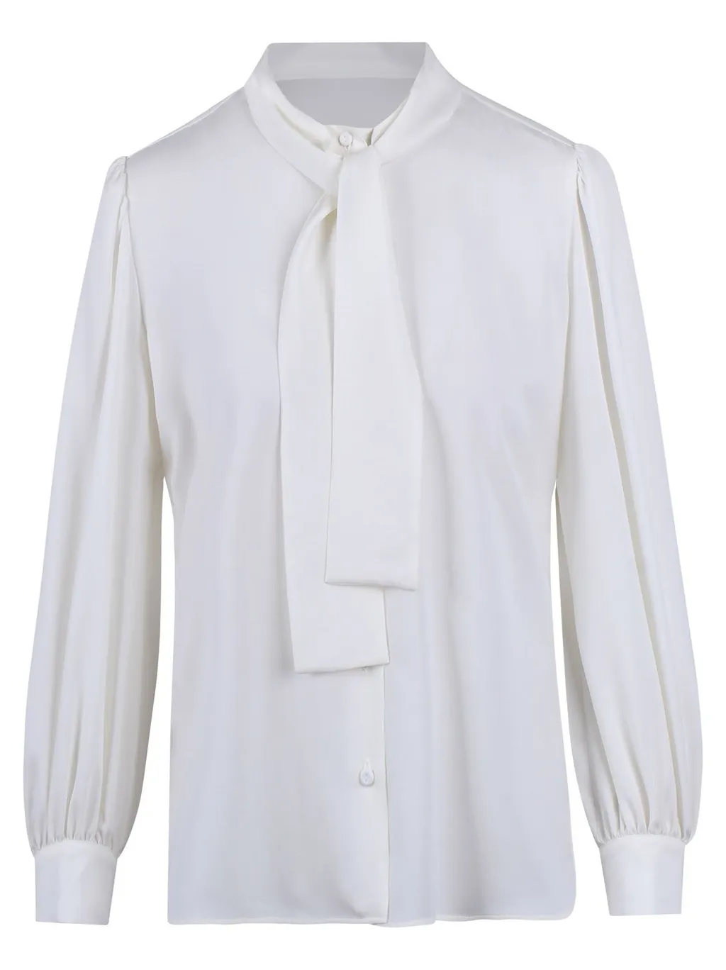 Max Mara Melania Tie Detailed Button-Up Shirt