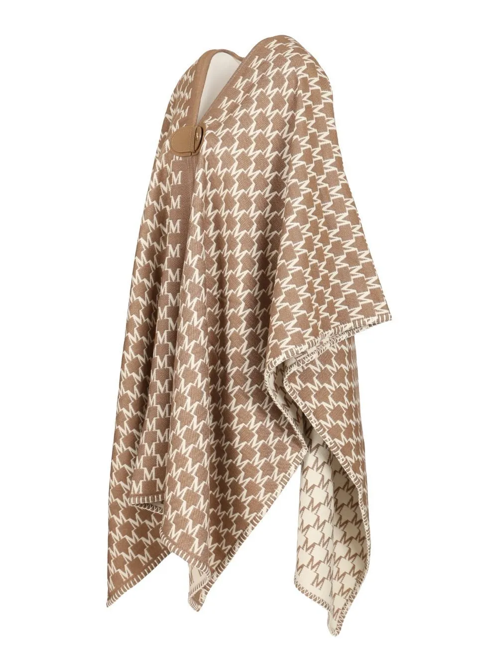 Max Mara Editti All-Over Patterned Cape