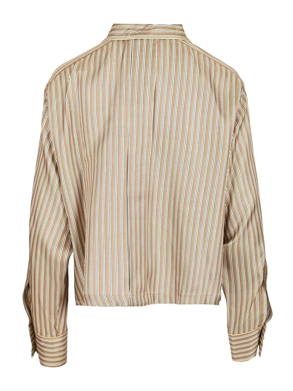 Max Mara Brama Striped Button-Up Shirt