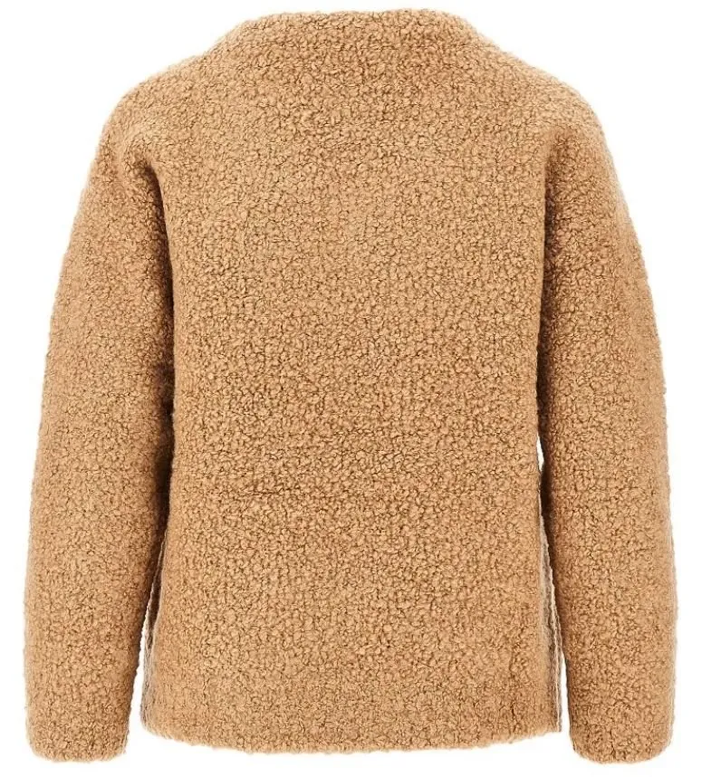 Max Mara Pantera V-Neck Long-Sleeved Jumper
