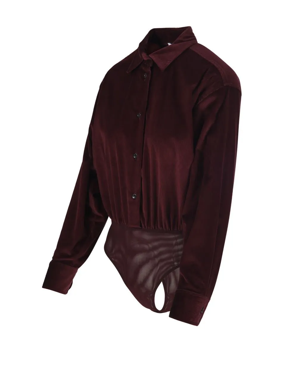 Max Mara Fertile Button-Up Long-Sleeved Top