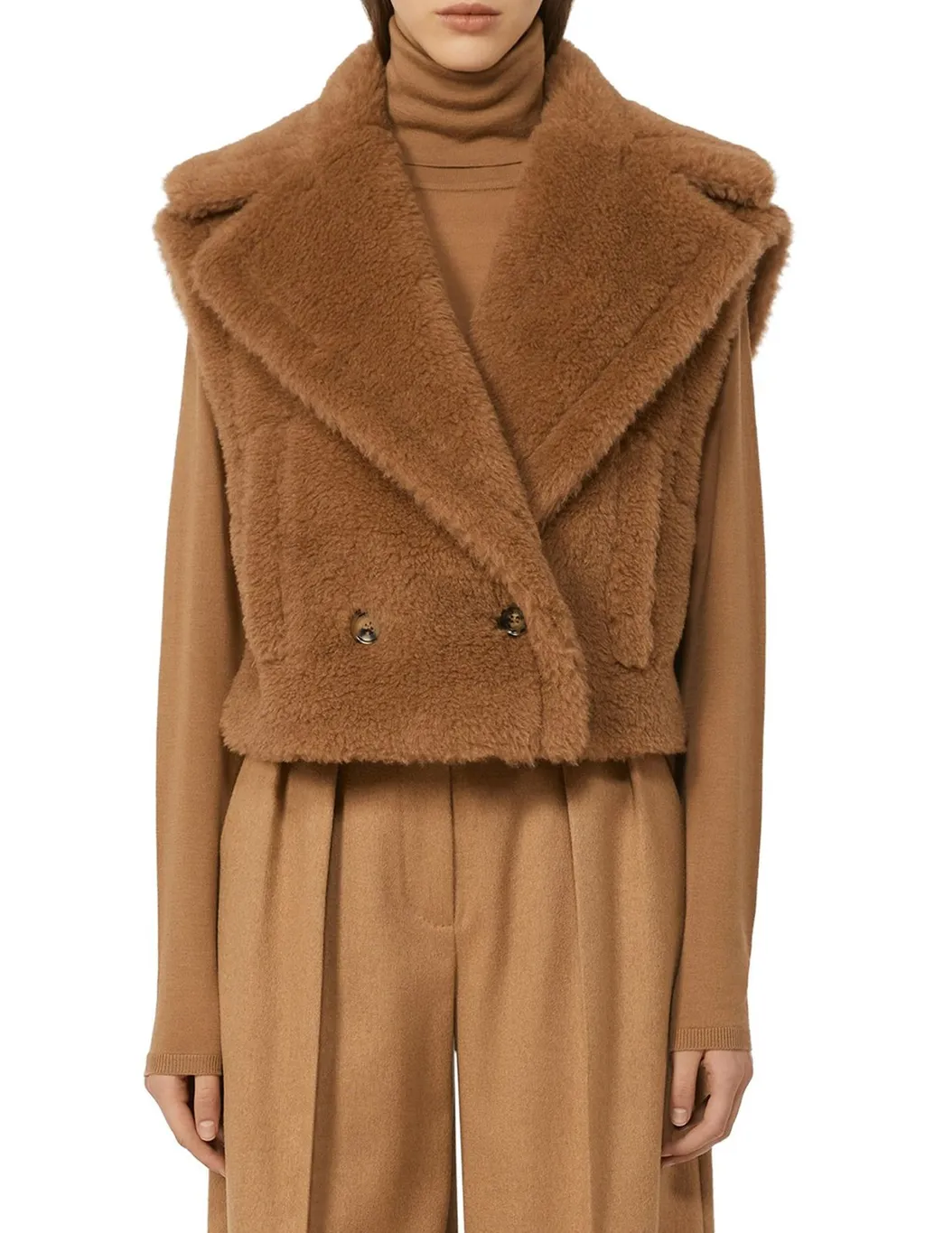 Max Mara Santos Button-Up Coat