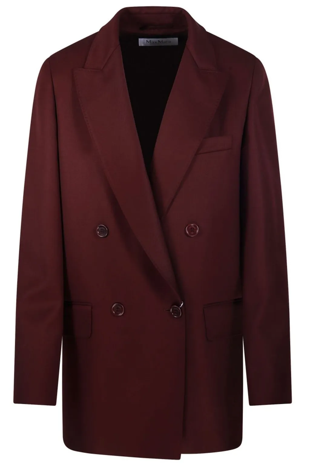 Max Mara Double Breasted Button-Up Blazer