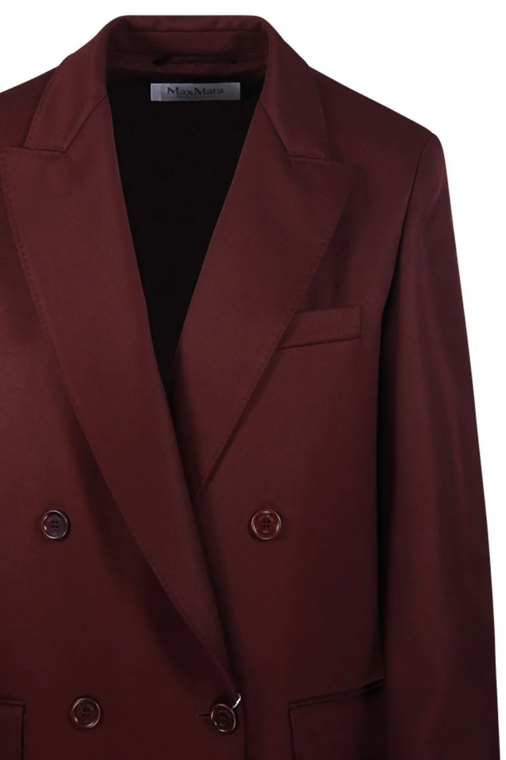 Max Mara Double Breasted Button-Up Blazer