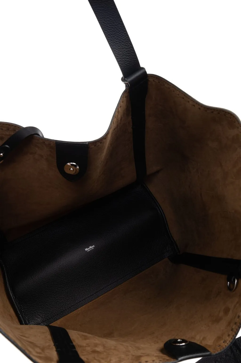 Max Mara Buckle Detailed Tote Bag