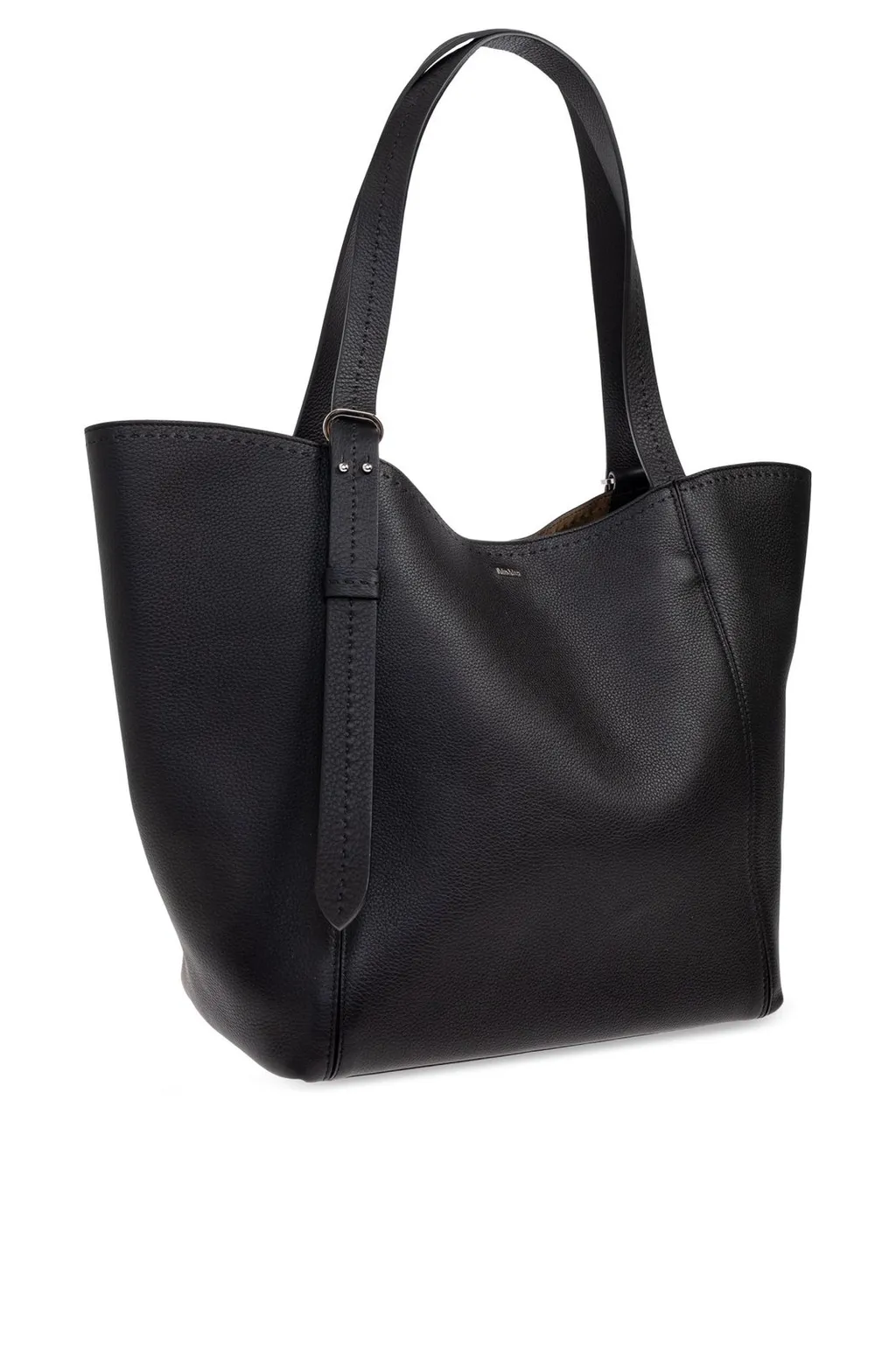 Max Mara Buckle Detailed Tote Bag