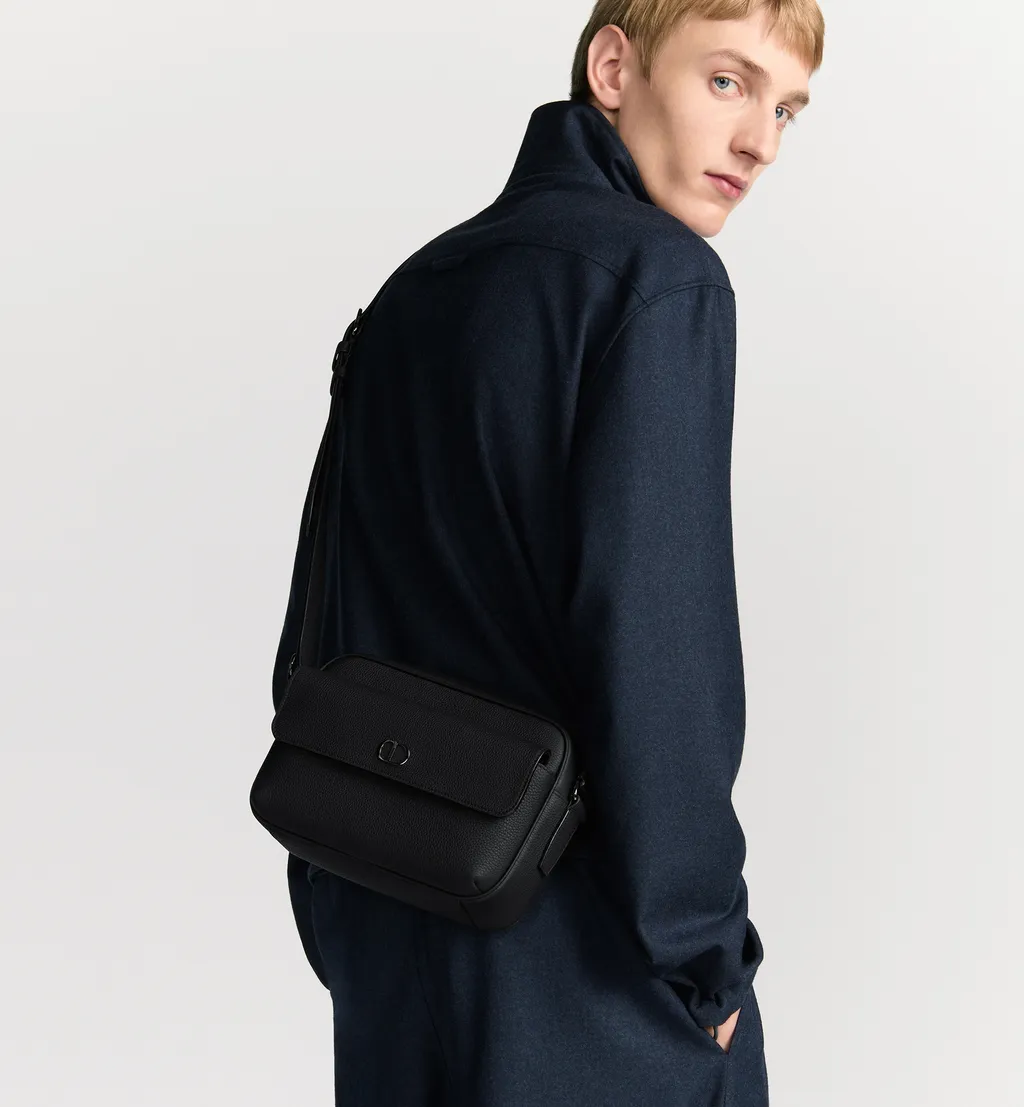 Cd Icon Zipped Messenger Bag