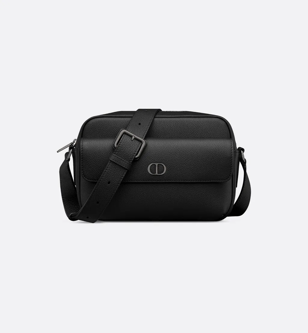 Cd Icon Zipped Messenger Bag