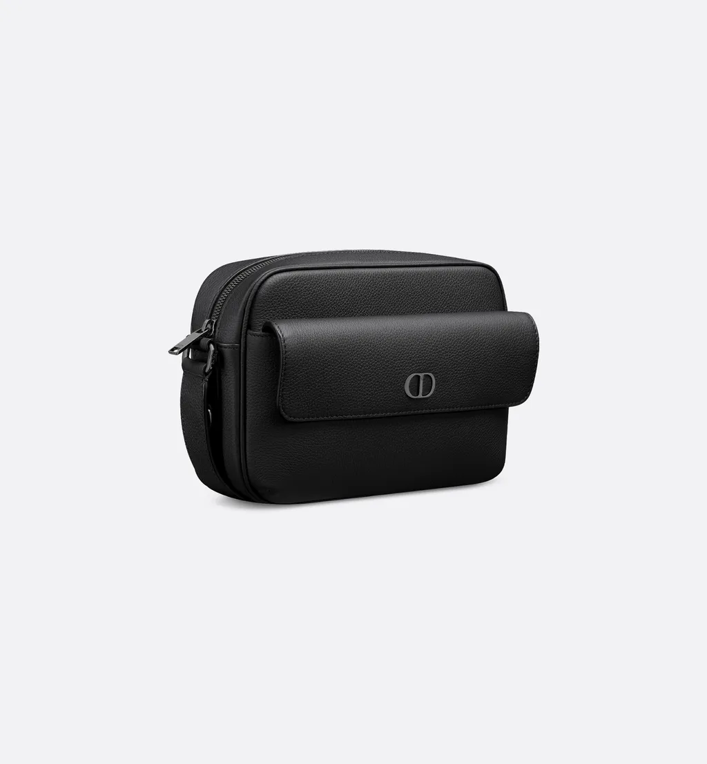 Cd Icon Zipped Messenger Bag
