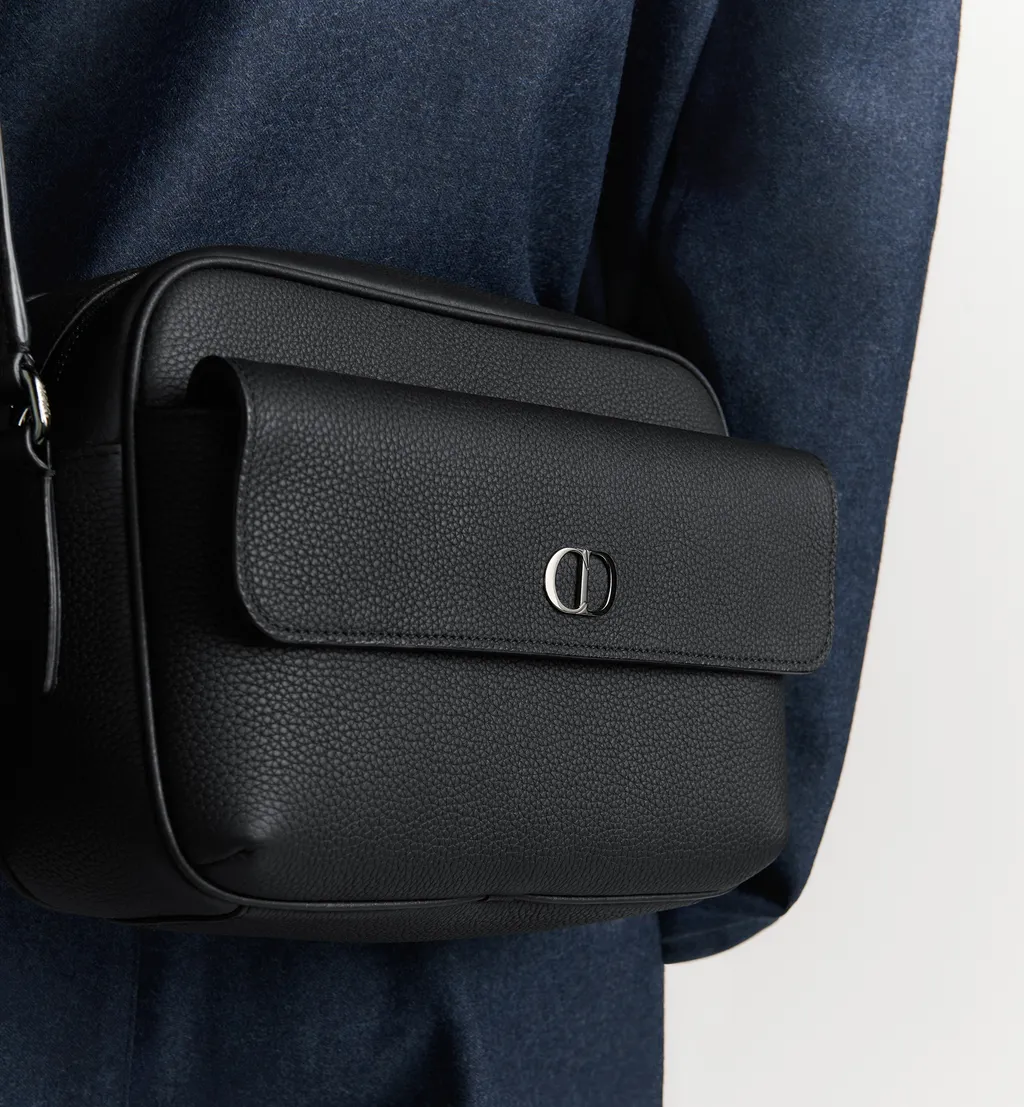 Cd Icon Zipped Messenger Bag