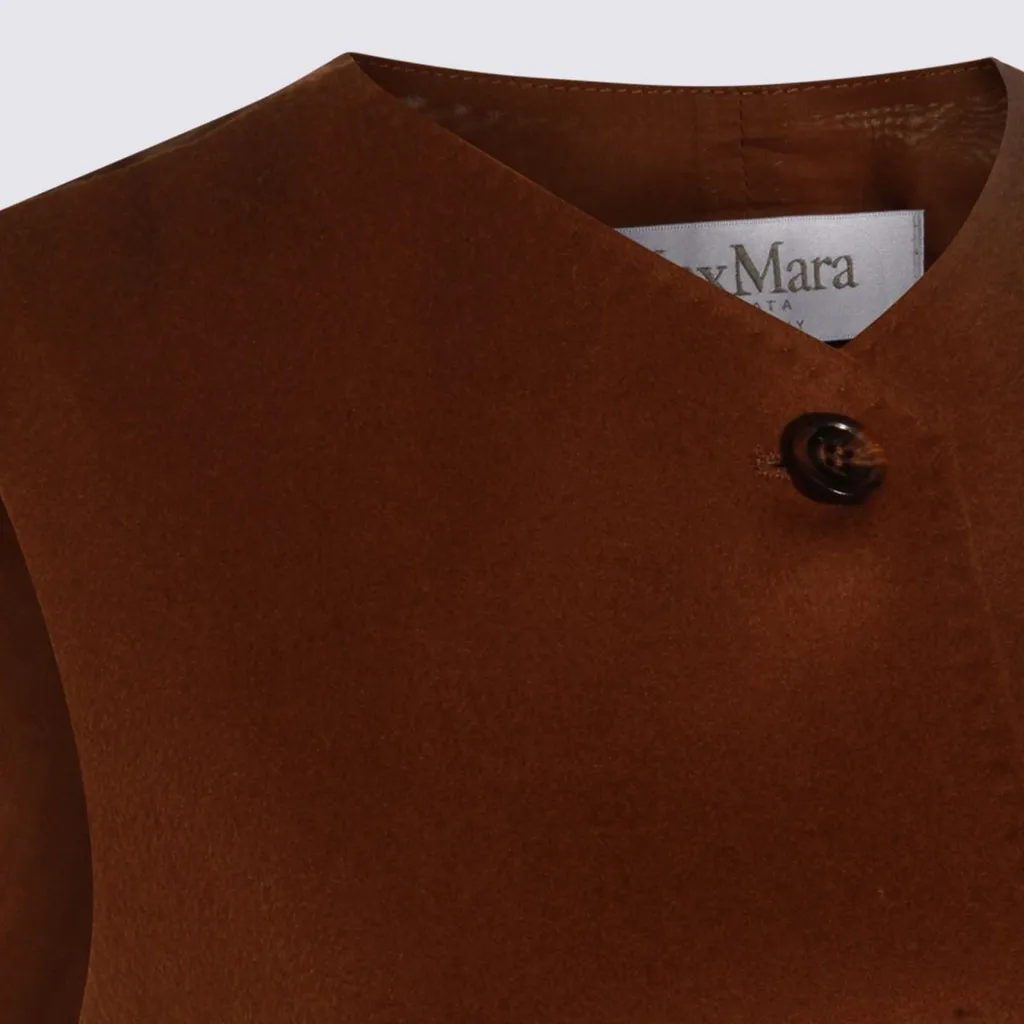 Max Mara Single-Breasted Vest