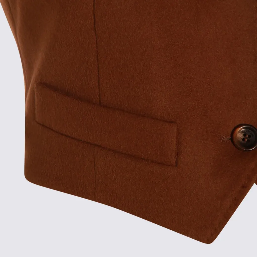 Max Mara Single-Breasted Vest