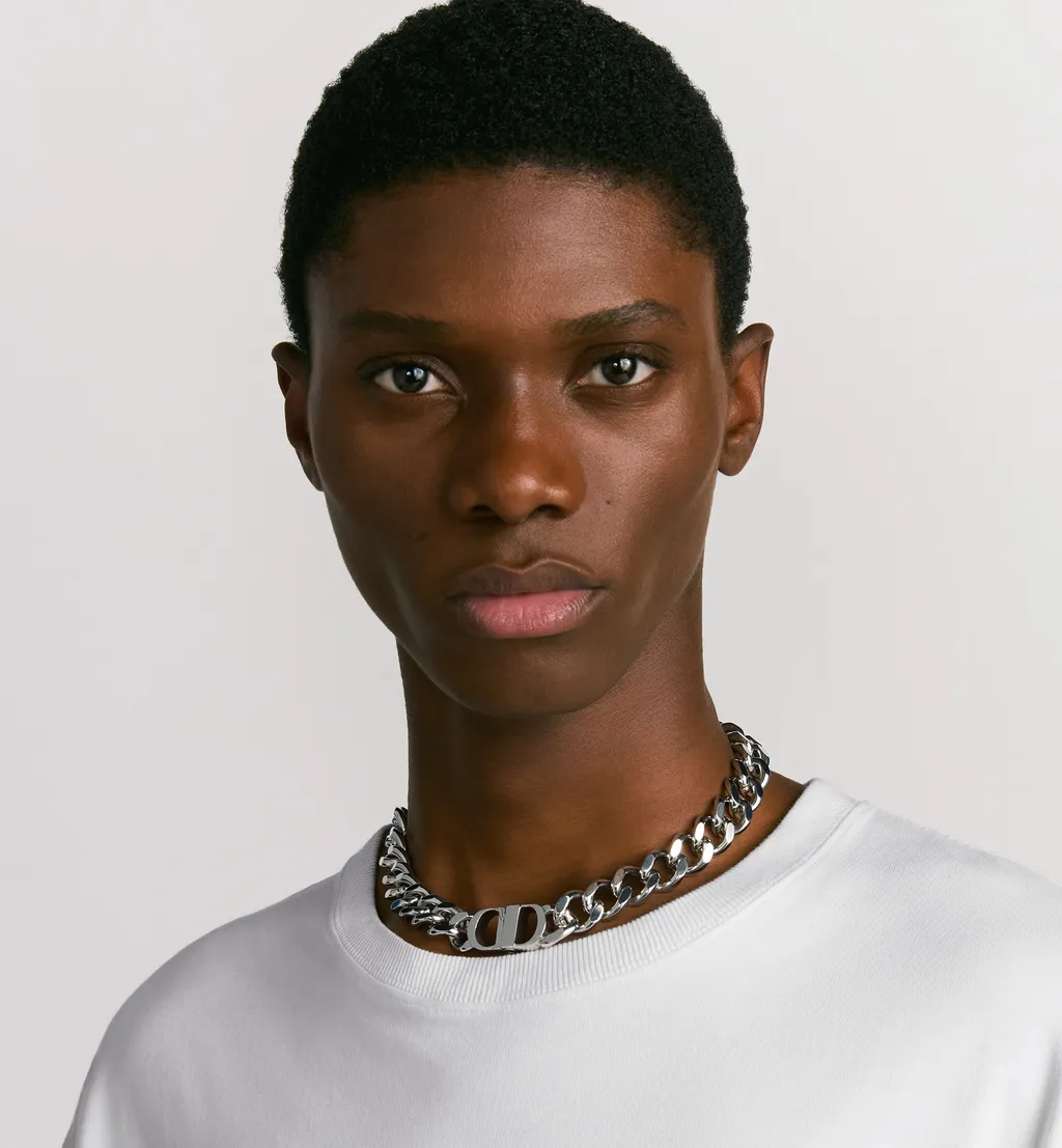 Cd Icon Chain Link Necklace