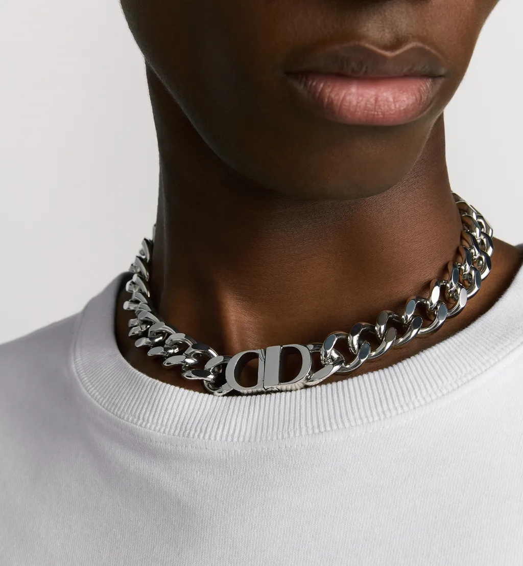 Cd Icon Chain Link Necklace