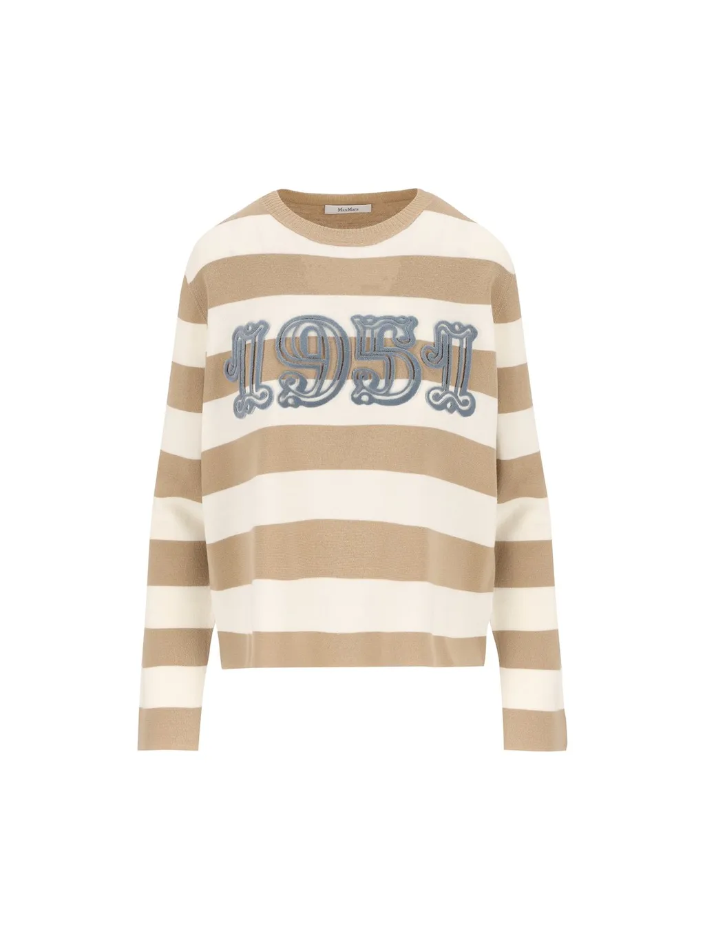 Max Mara Viterbo Striped Crewneck Jumper