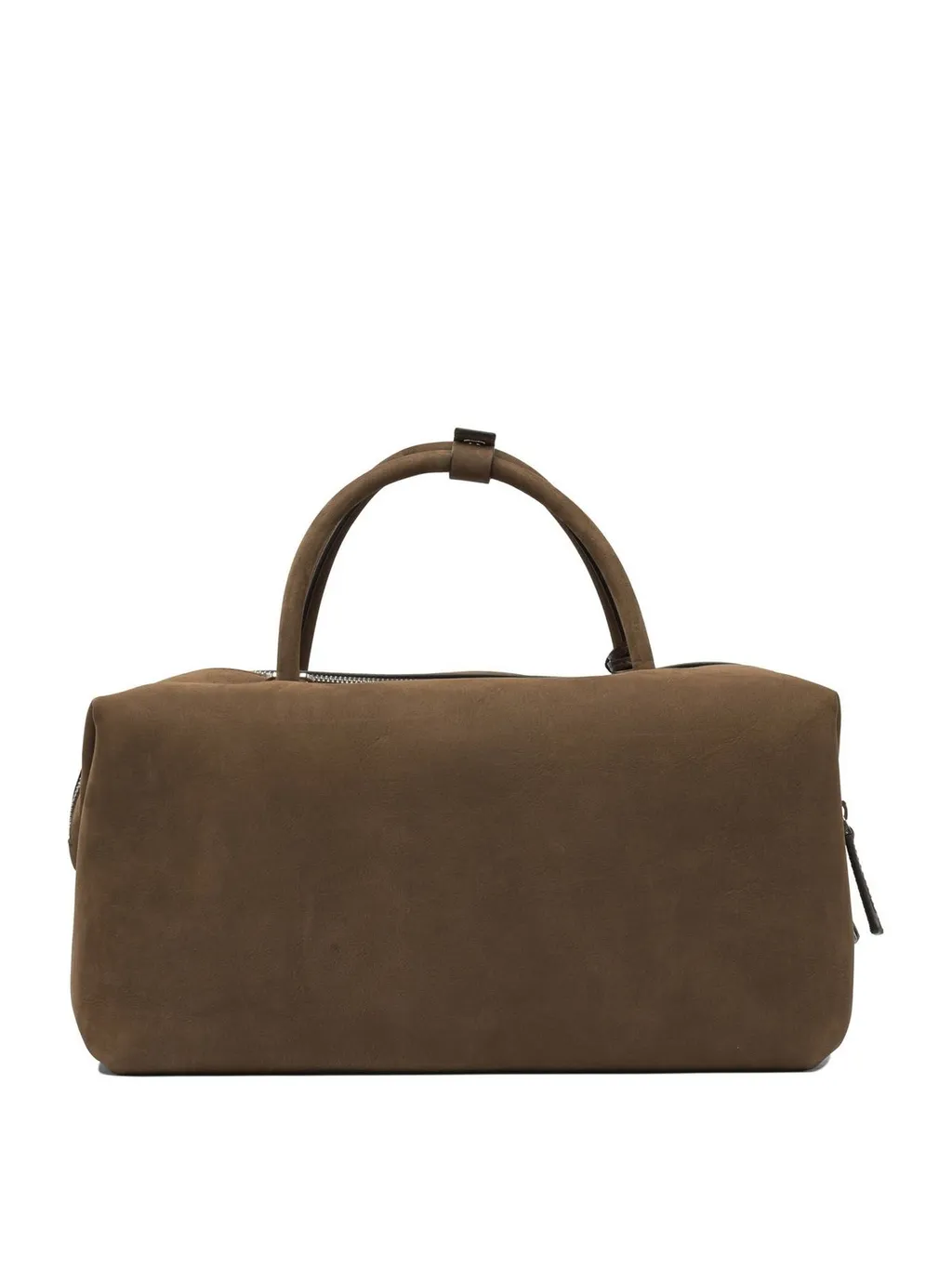 Max Mara Logo Debossed Zip-Up Tote Bag