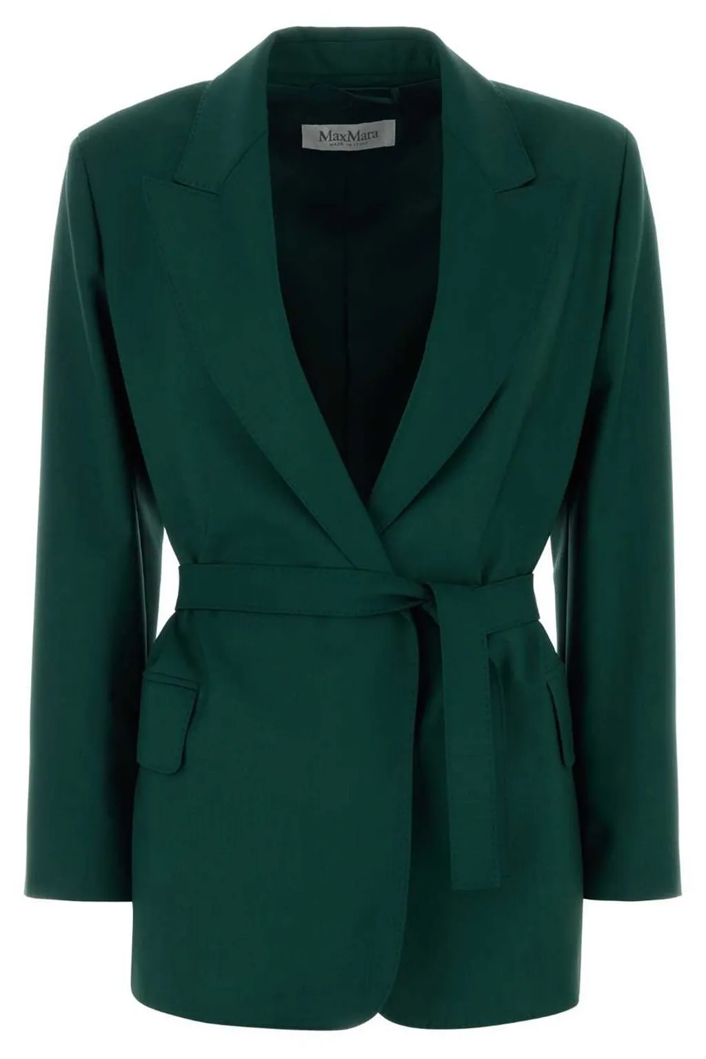 Max Mara Talento Tied Long-Sleeved Jacket