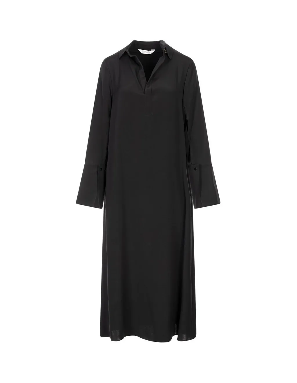 Max Mara Ossola Collared Long-Sleeved Dress