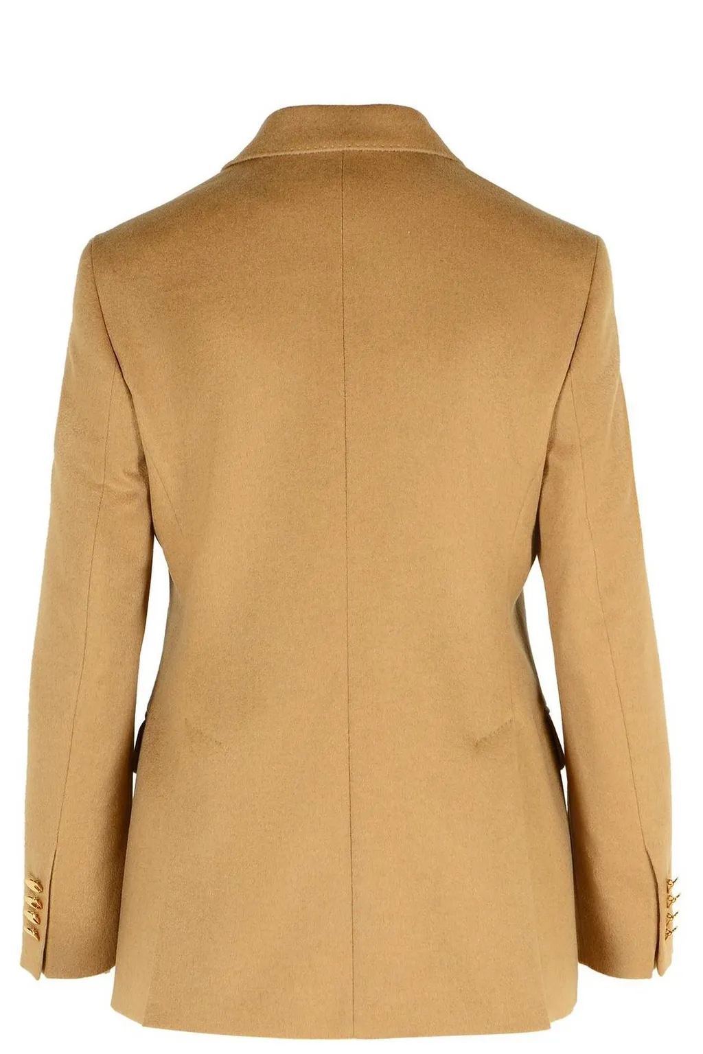 Max Mara Pesche Double-Breasted Long-Sleeved Blazer