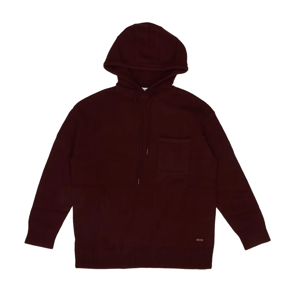 Max Mara Liana Drawstring Knitted Hoodie