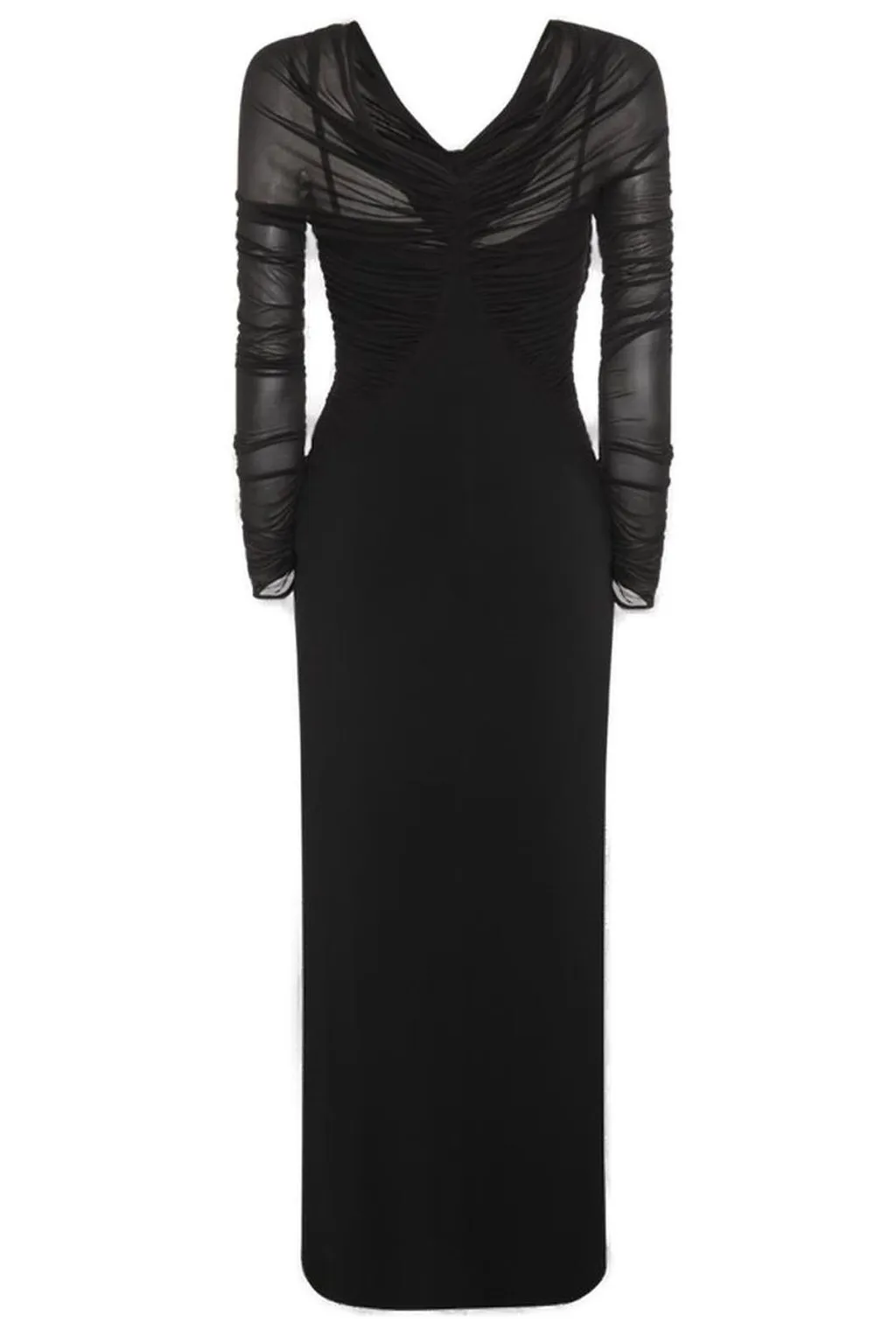 Max Mara Draped Off-Shoulder Dress