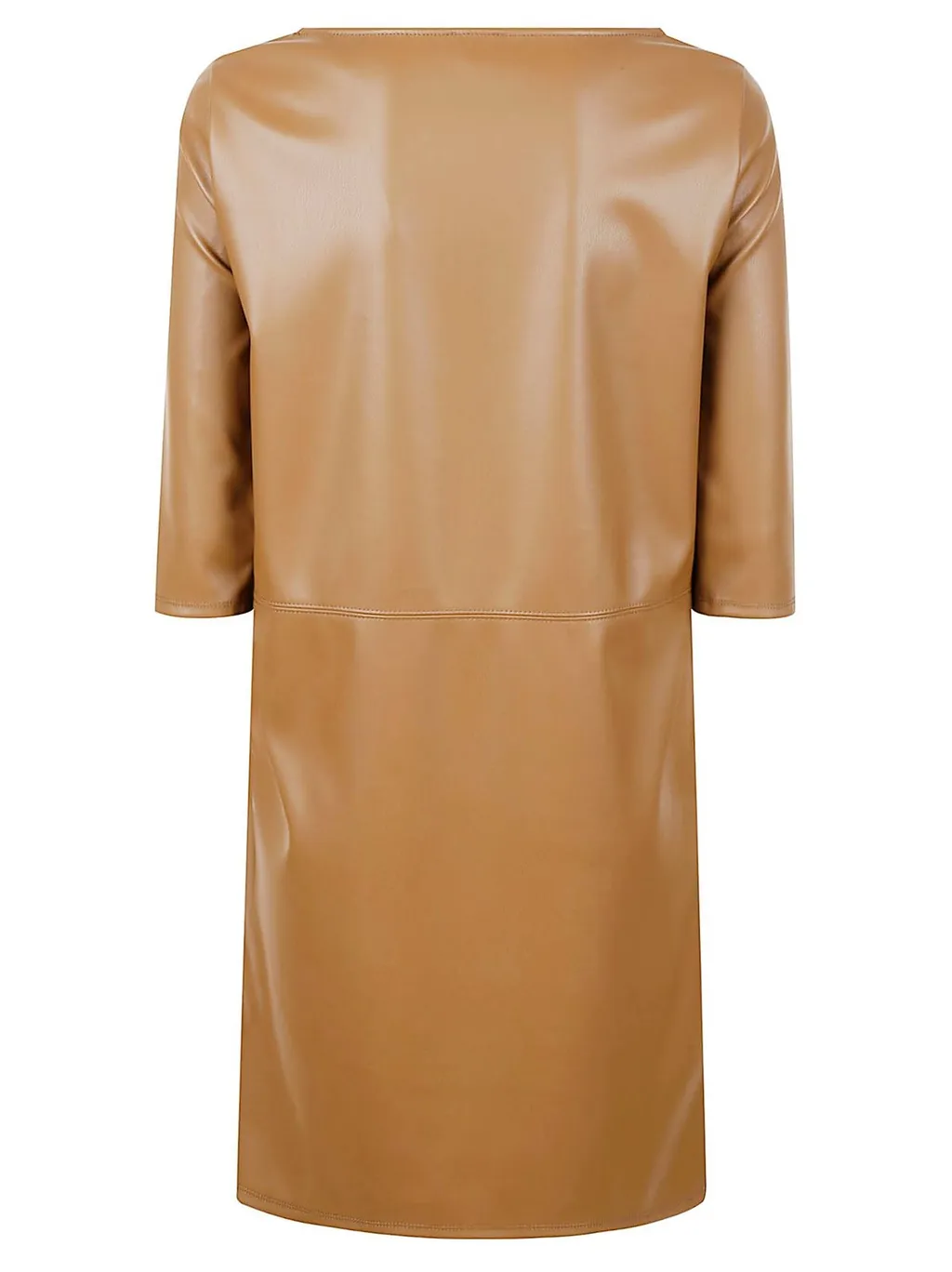 Max Mara Short-Sleeved Crewneck Dress