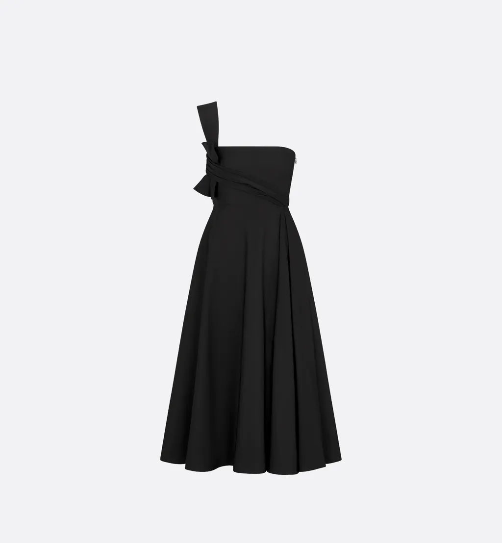 Mid-Length Asymmetric Dress