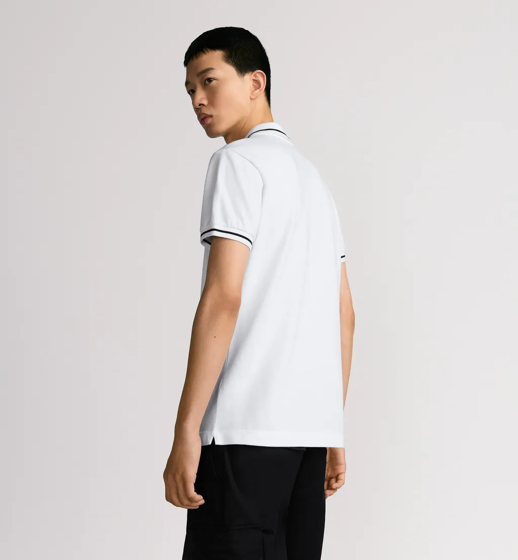 Polo Shirt With Bee Embroidery