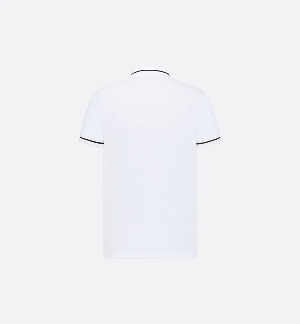 Polo Shirt With Bee Embroidery
