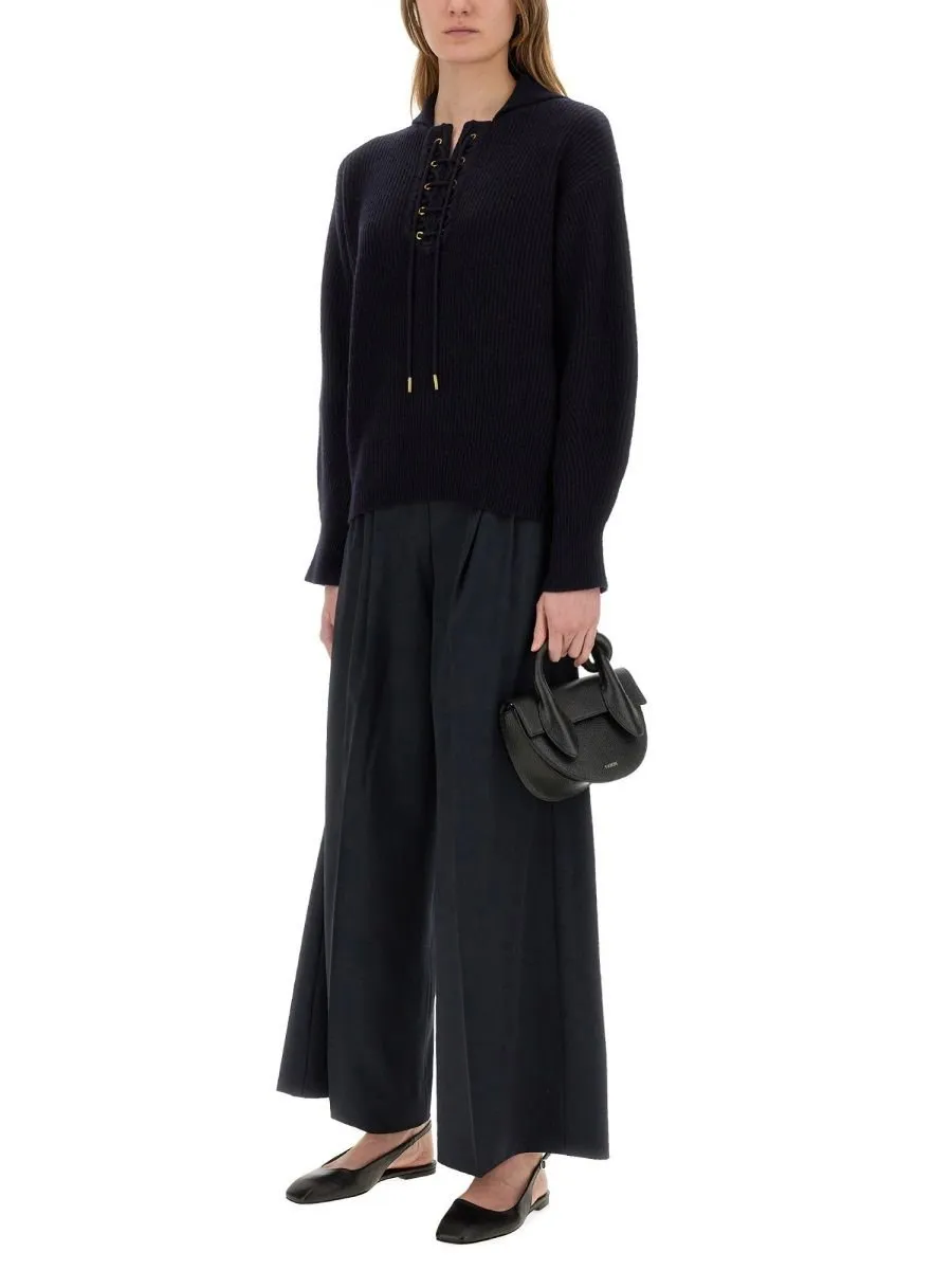Max Mara Eccelso Eyelet Detailed Jumper