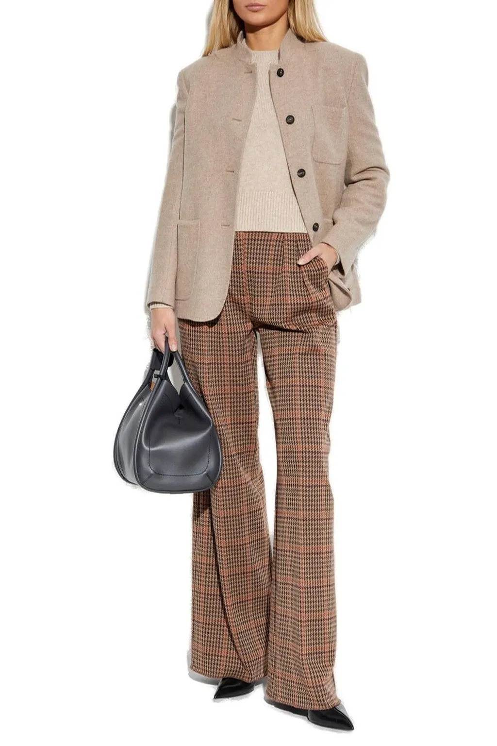 Max Mara Seggio Checked Trousers
