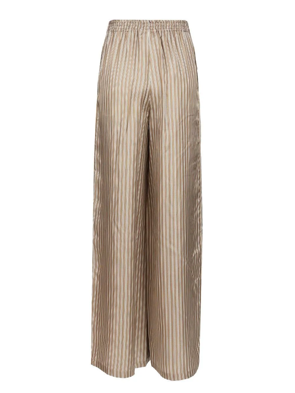 Max Mara Ladino Striped Wide-Leg Trousers