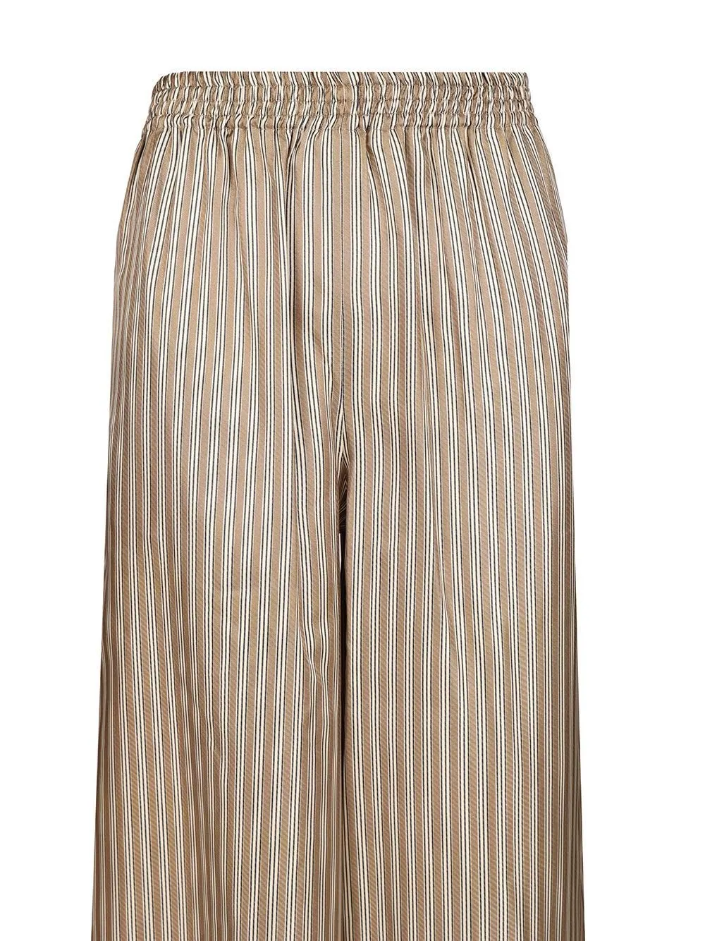 Max Mara Ladino Striped Wide-Leg Trousers