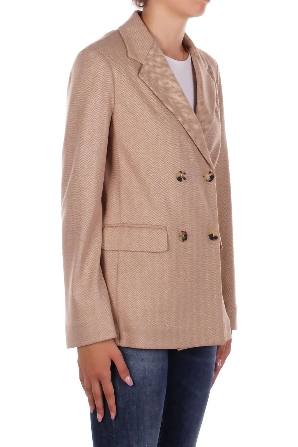 Max Mara Double-Breasted Tailored Blazer
