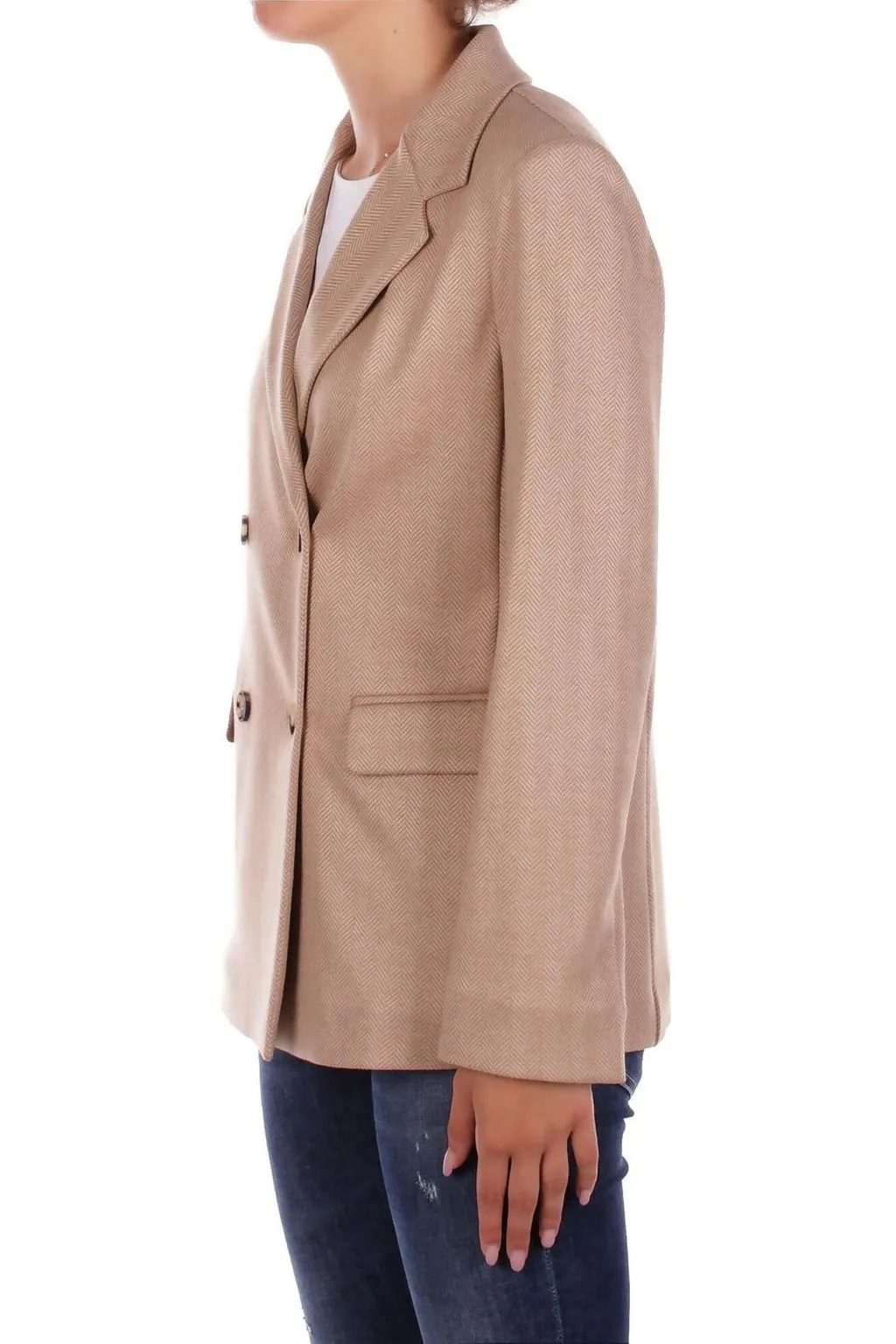 Max Mara Double-Breasted Tailored Blazer