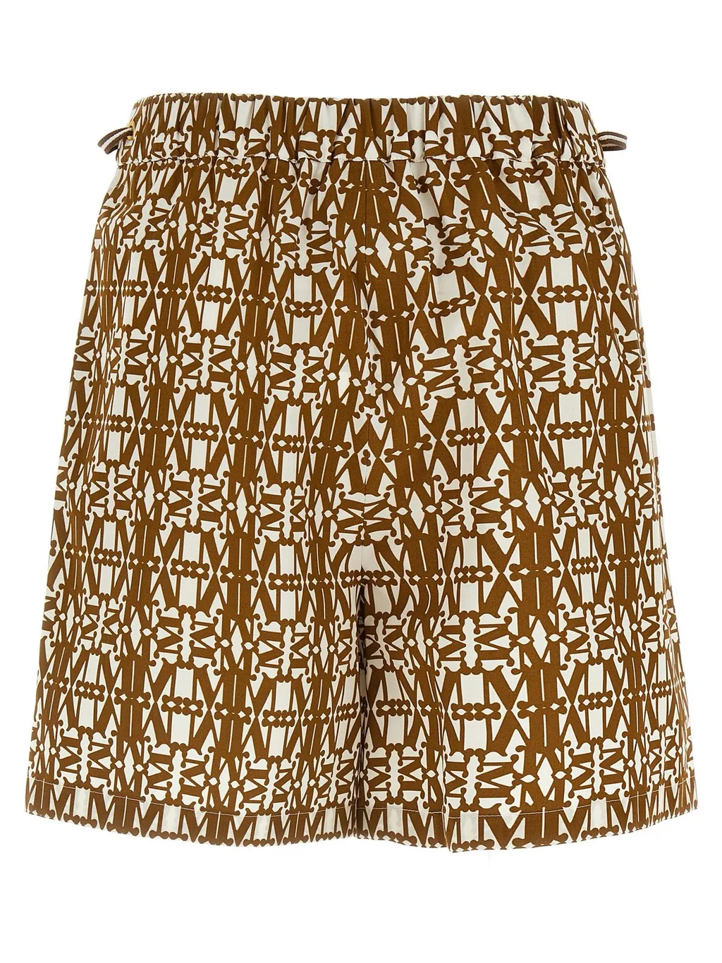 Max Mara Taiga All-Over Logo Printed Shorts