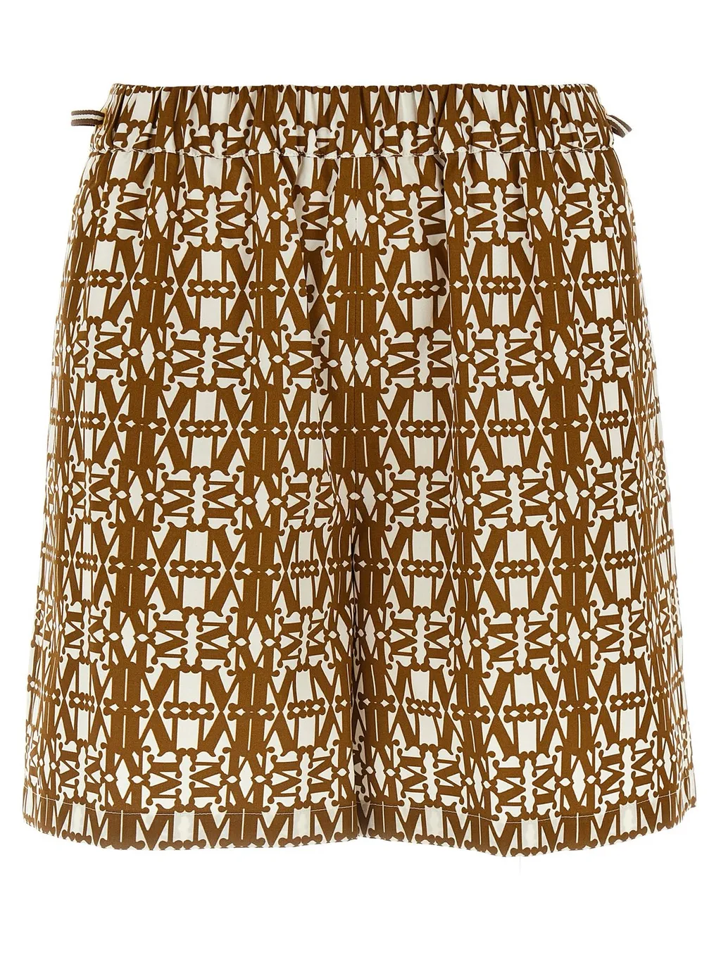 Max Mara Taiga All-Over Logo Printed Shorts